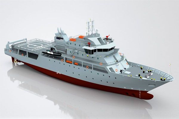 84m patrol vessel